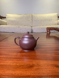 Handmade pottery teapot Pan Hu 180ml - SiYuTao Teapot