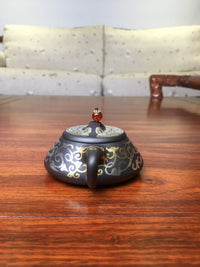 Handmade pottery teapot shi piao 80ml full handmade - SiYuTao Teapot