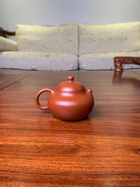 Handmade pottery teapot Wen Dan 120ml fully handmade - SiYuTao Teapot