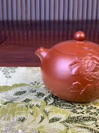 the spout of the handmade yixing teapot xi shi