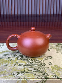 back view of the handmade yixing teapot xi shi