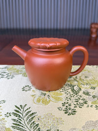 A close-up look at this handmade Yixing teapot.
