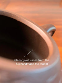 Interior joint traces from the full handmade the teapot