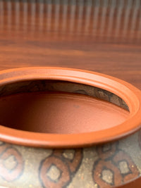 Yixing teapot bring Wealth full handmade by zhou chen xian with dicaoqing and jiao ni 210ml