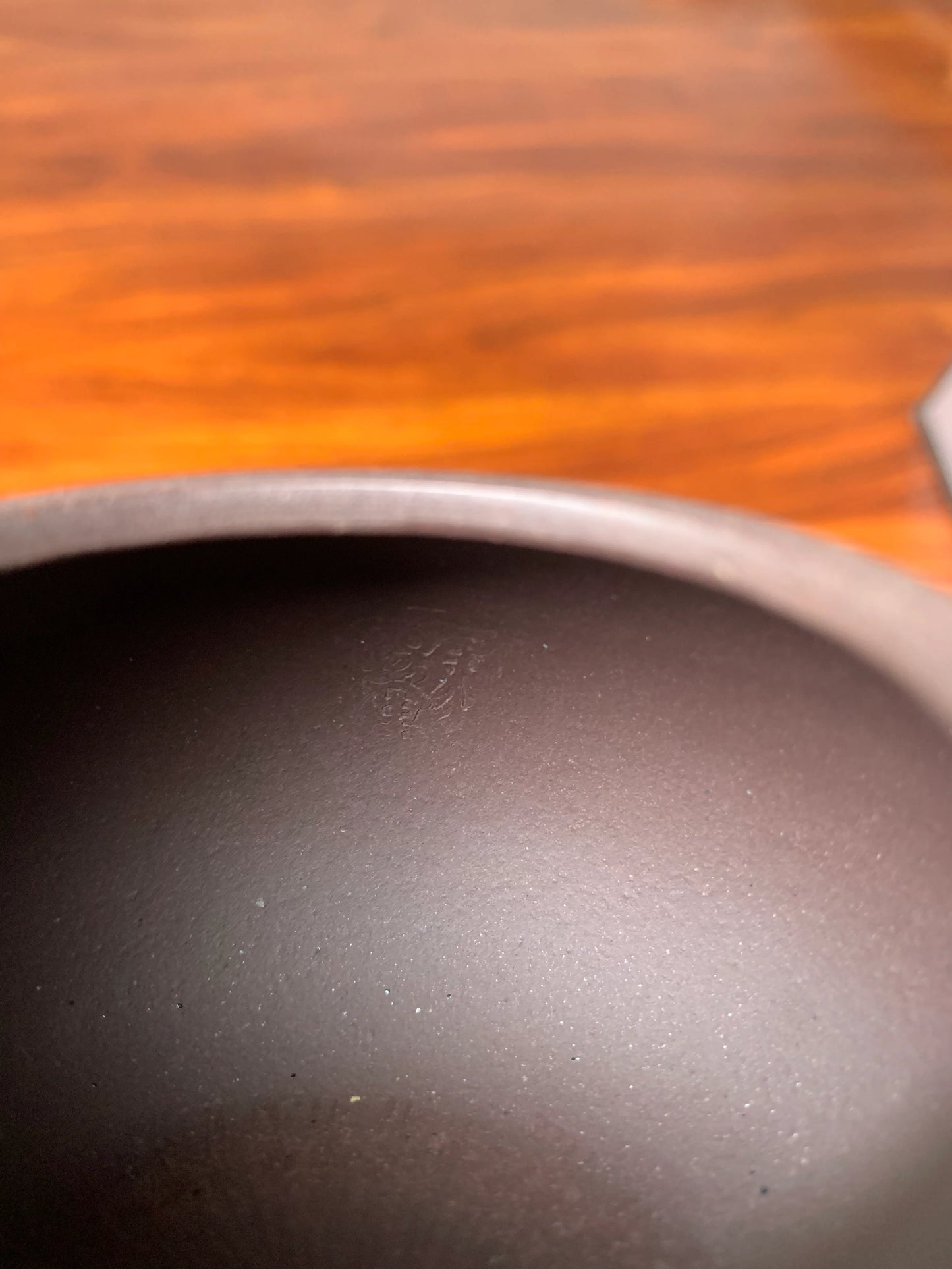 the inside mark of the handmade yixing teapot named xi shi