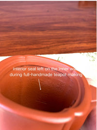 inside mark in the beautiful teapot