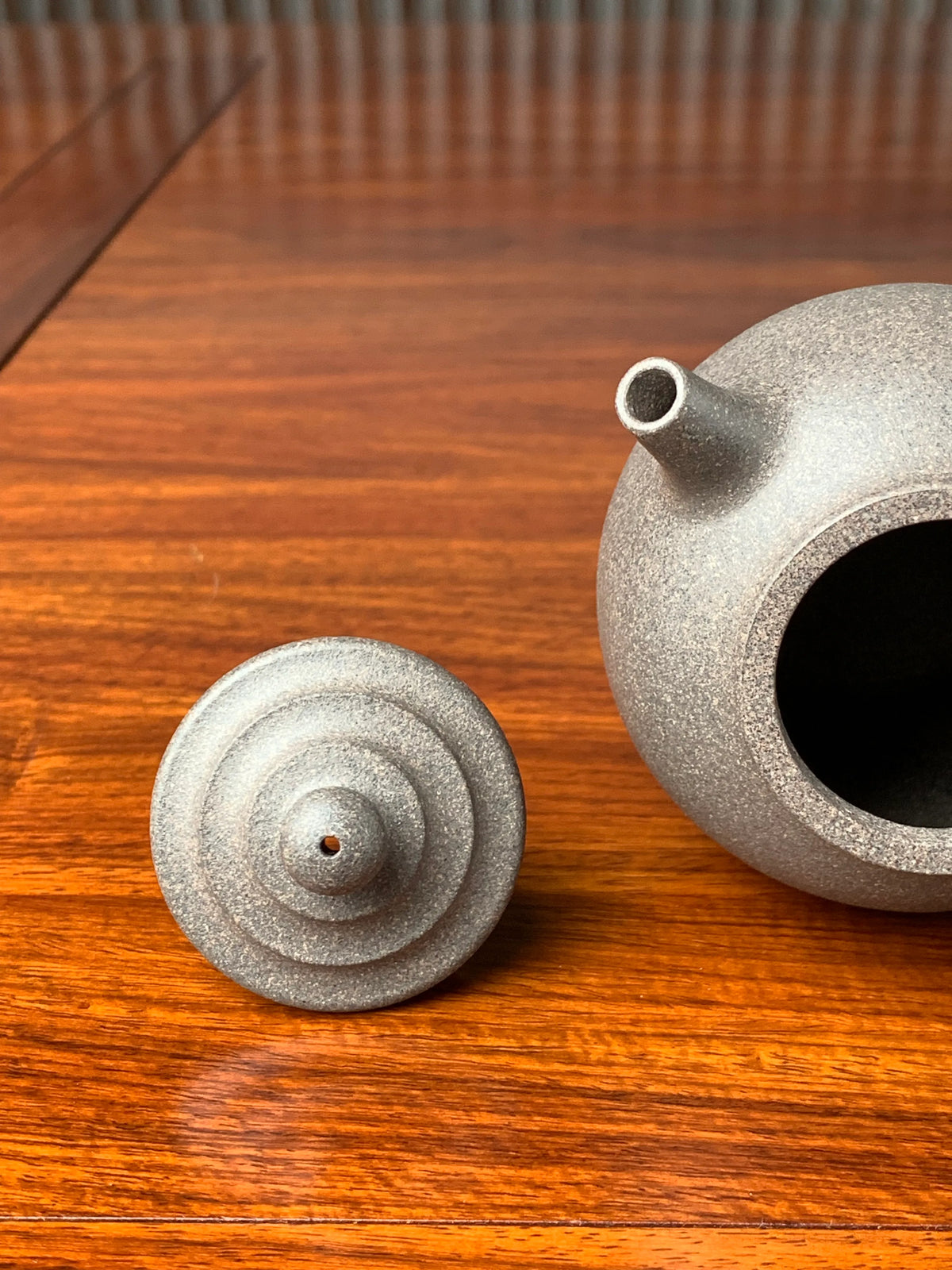 Yixing teapot full handmade named Olive shaped pot 170ml