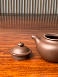 the lid and the spout of the yixing zisha clay teapot lian zi
