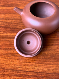 fully handmade teapot tool marks left on the inside of the lid
