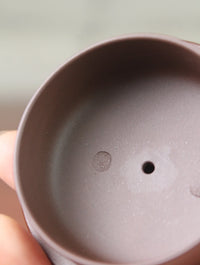 Yixing teapot Pan Hu fully handmade By Qing xia 160ml