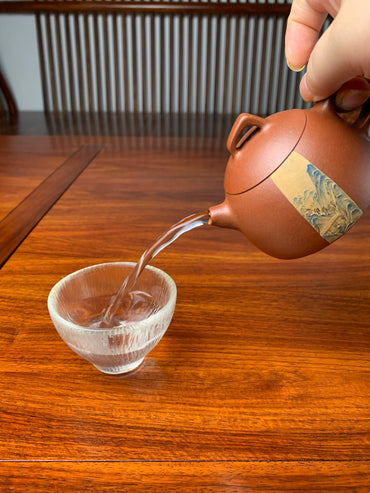 perfect pour of the teapot artwork