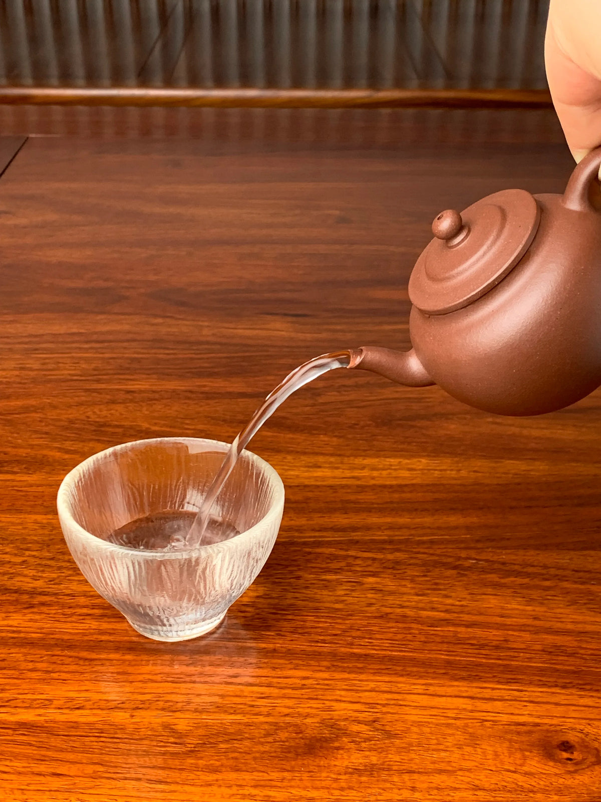 the perfect pour f the handmade yixing teapot