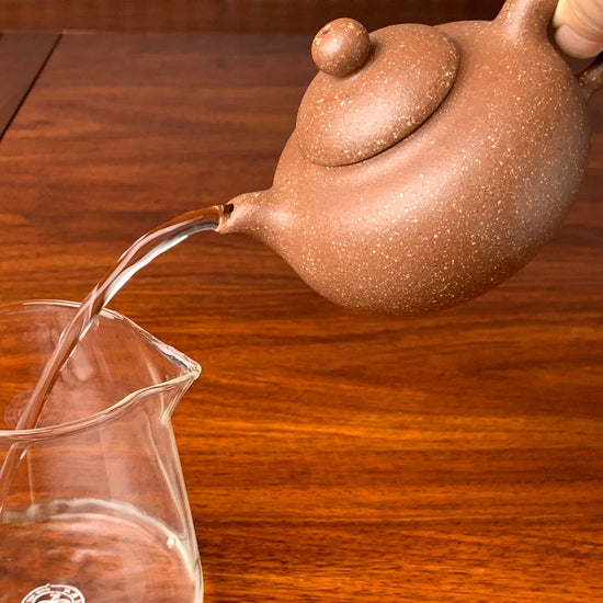 a good pour zisha teapot named you rong