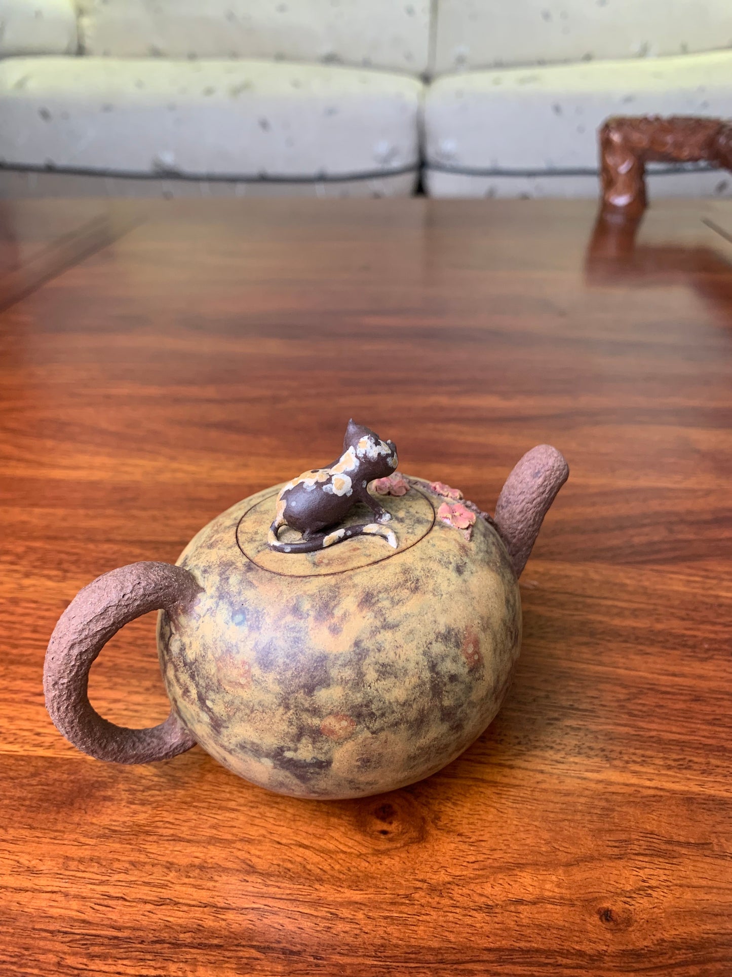 Siyutao artwork Cat elf full handcrafted teapot 210ml - SiYuTao Teapot