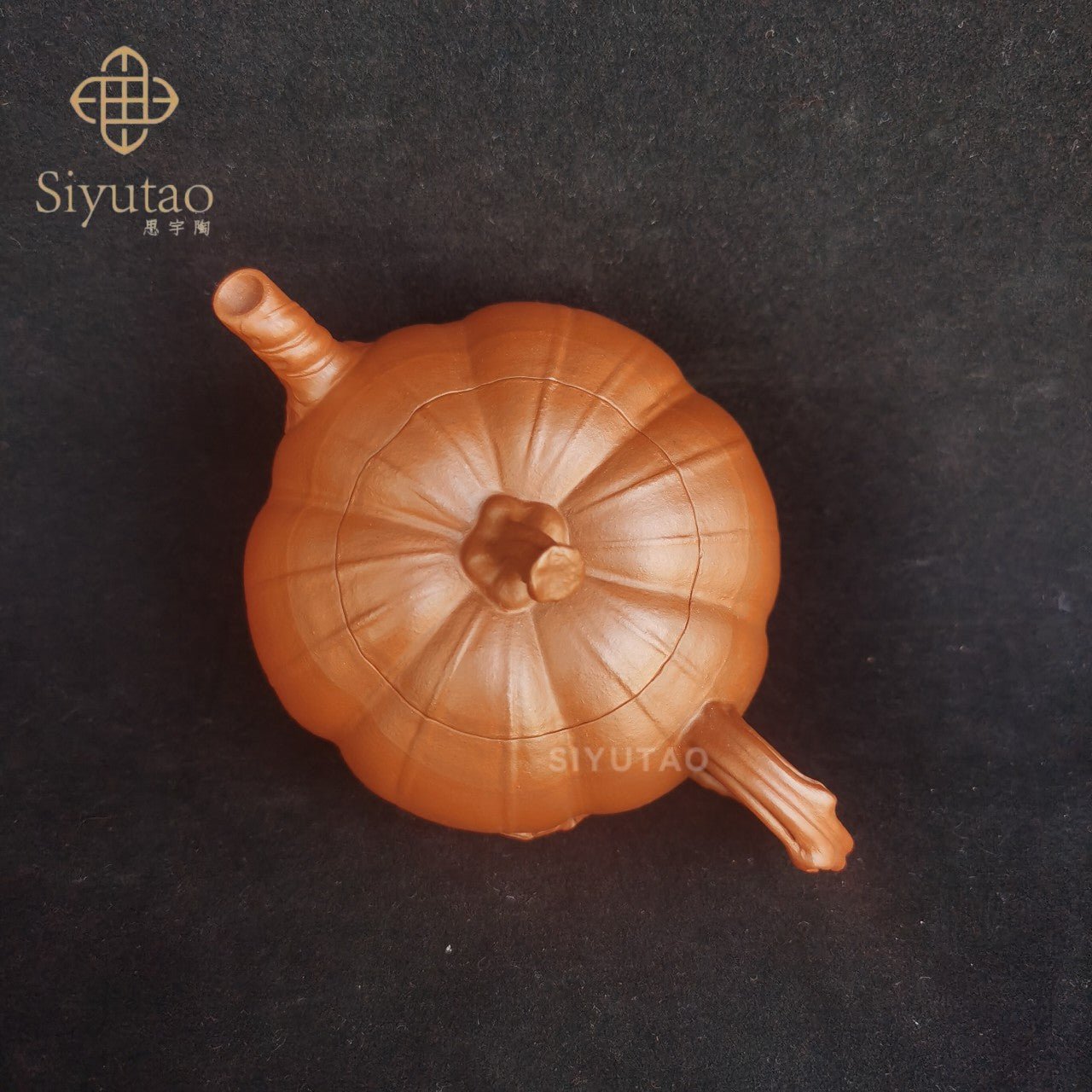 Siyutao artwork pumpkin 175ml handcrafted teapot - SiYuTao Teapot