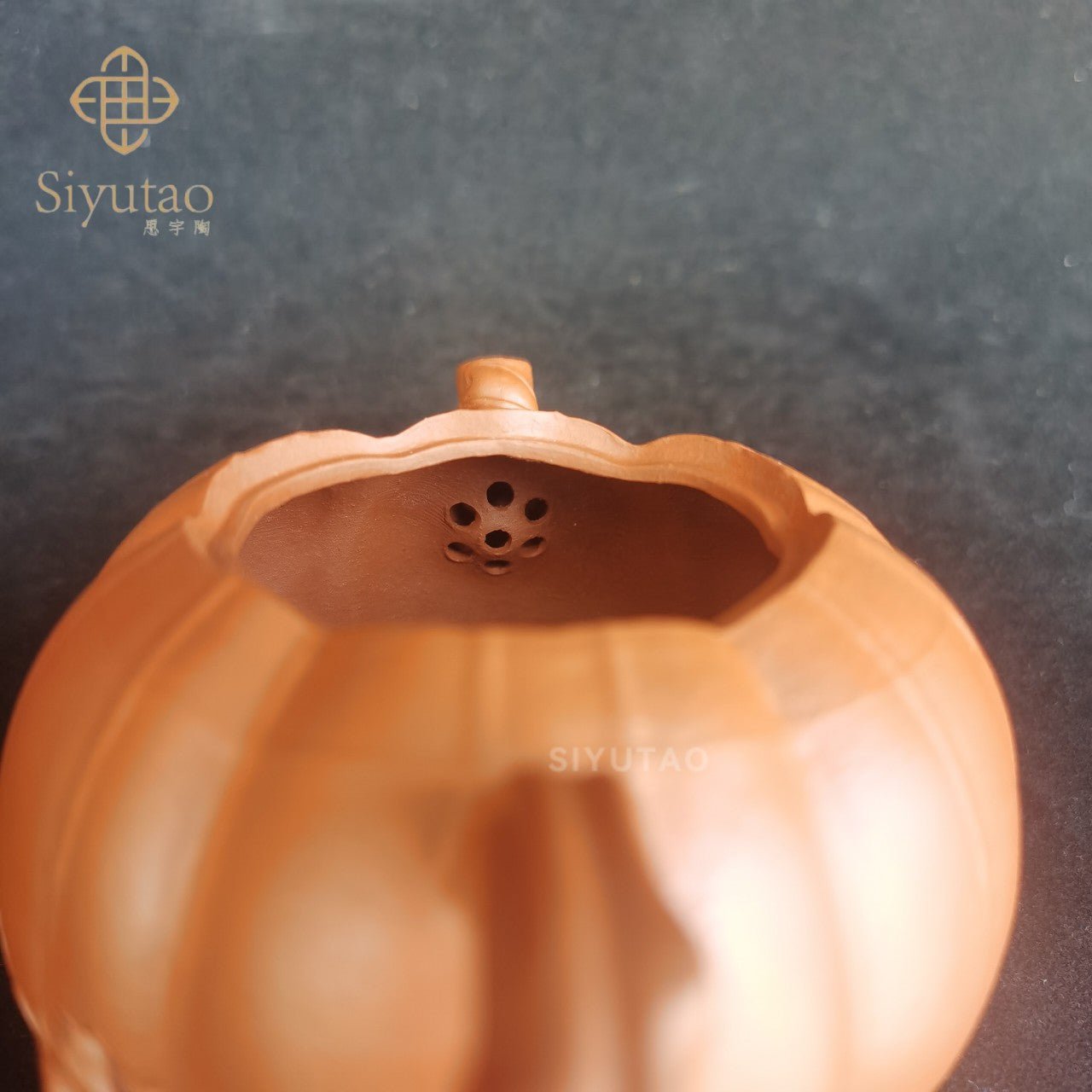 Siyutao artwork pumpkin 175ml handcrafted teapot - SiYuTao Teapot