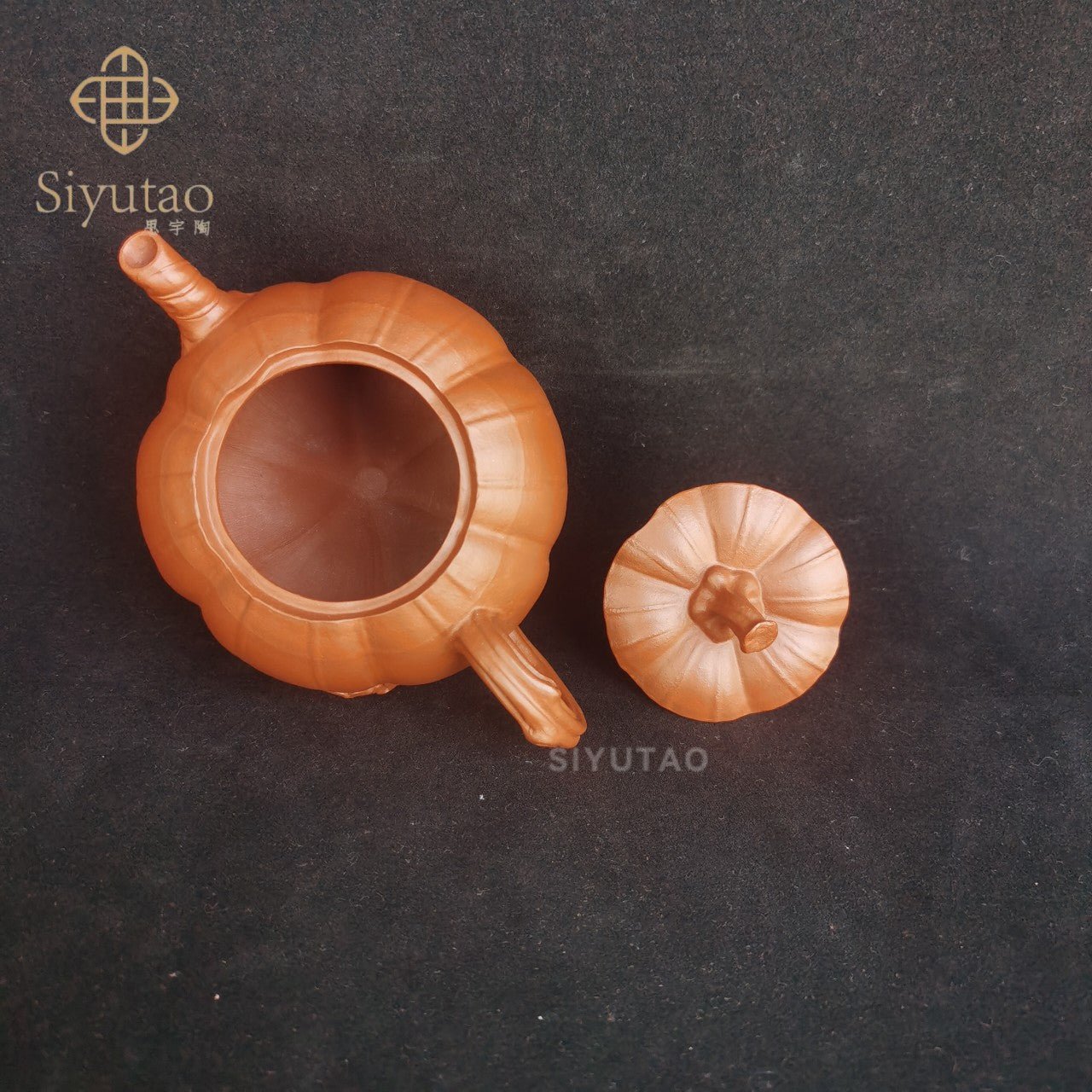 Siyutao artwork pumpkin 175ml handcrafted teapot - SiYuTao Teapot