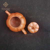 Siyutao artwork pumpkin 175ml handcrafted teapot - SiYuTao Teapot