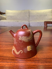 Siyutao artwork teapot dragon 120ml fully handmade by Wei Ren - SiYuTao Teapot