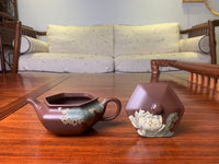 Siyutao artwork teapot Qing He 210ml fully handmade - SiYuTao Teapot