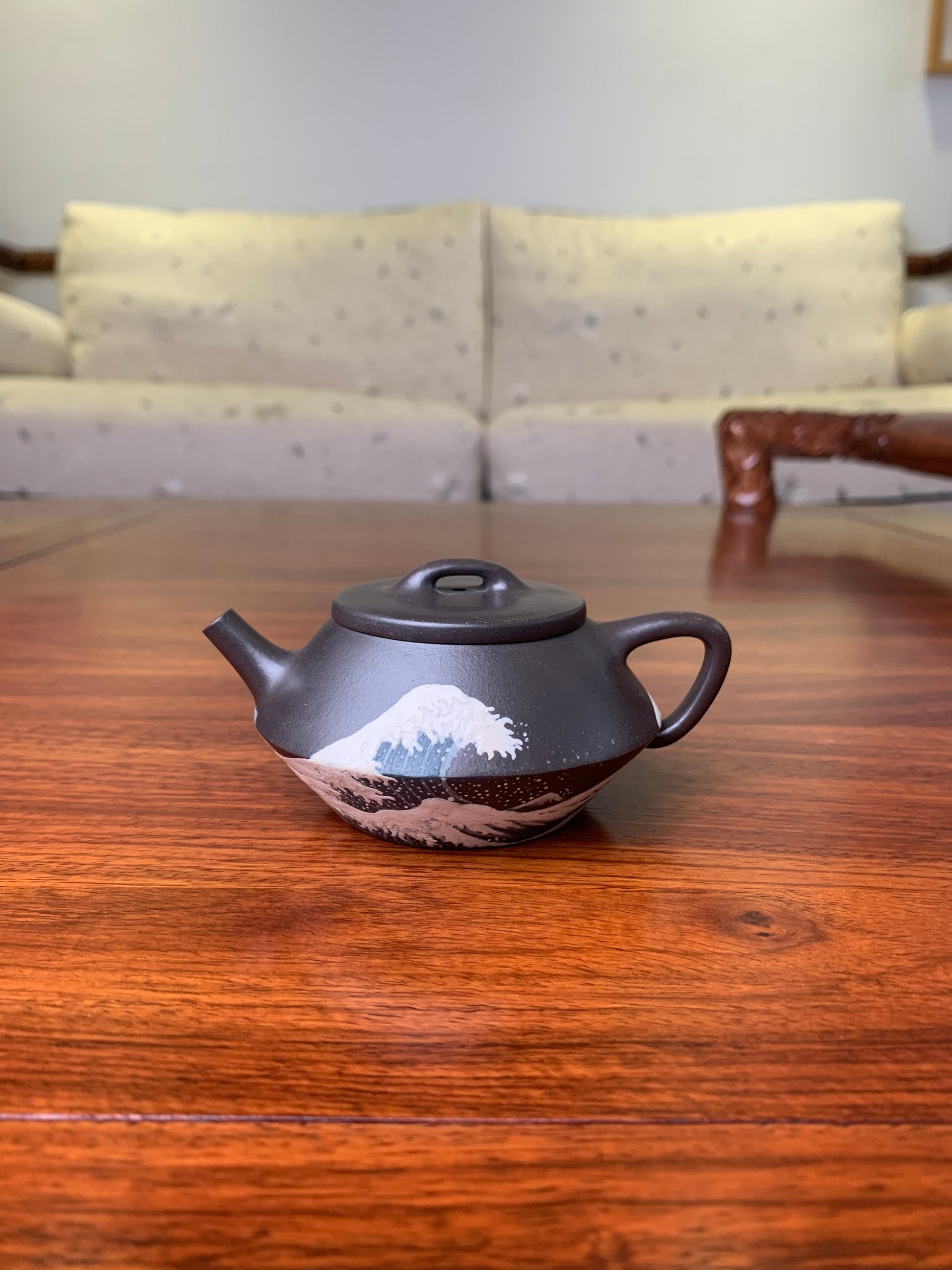 Siyutao artwork teapot Sea 100ml fully handmade by Wei Ren - SiYuTao Teapot