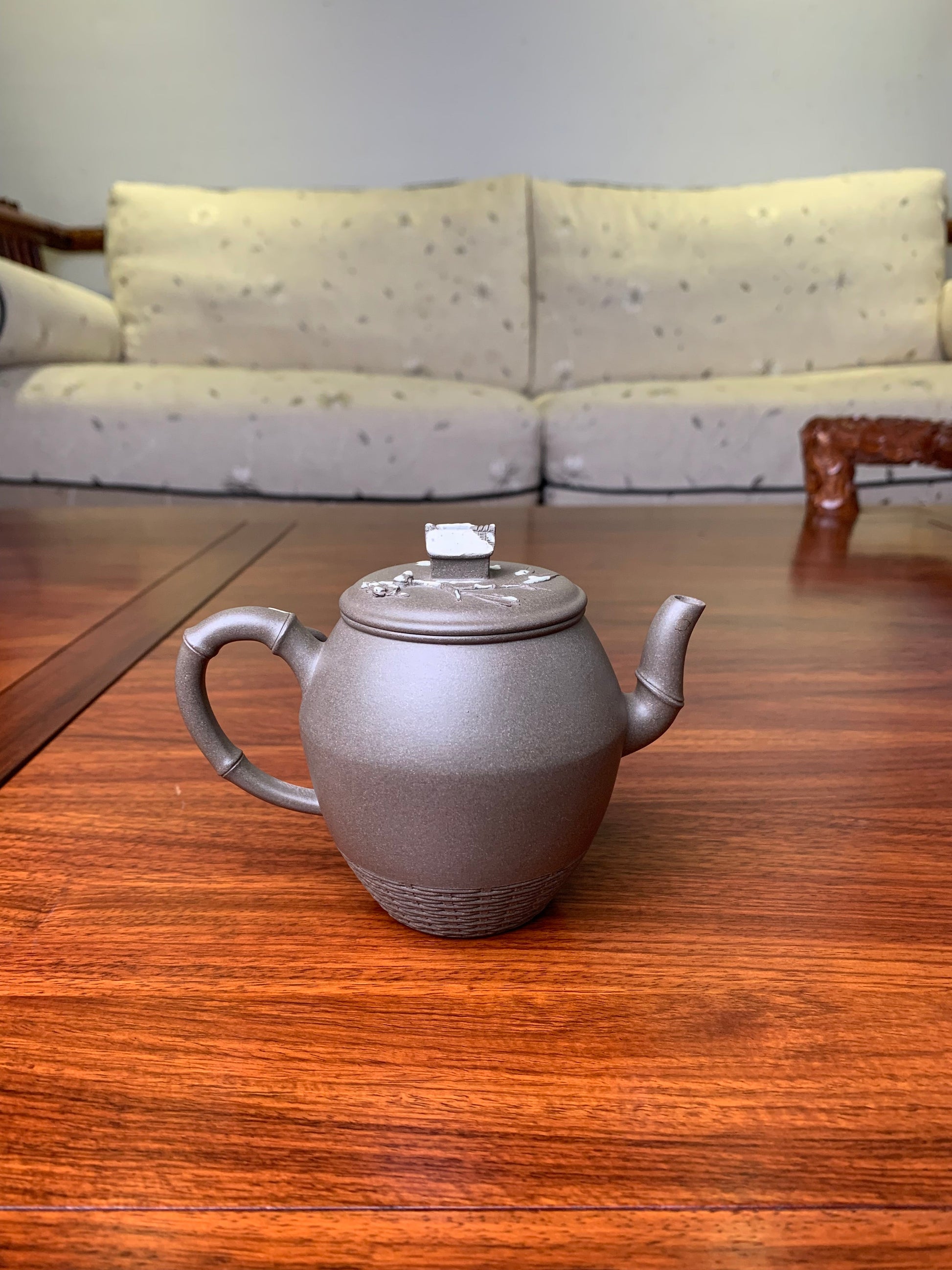 Siyutao artwork teapot winter 220ml fully handmade by Li - SiYuTao Teapot