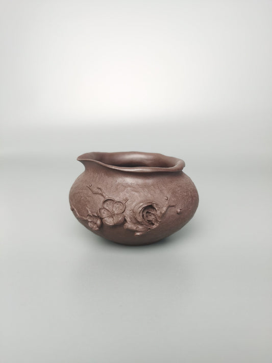 yixing teacup named bloom vintage style front