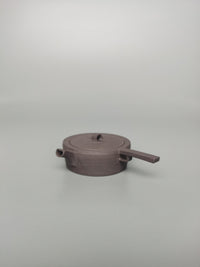 Siyutao teapot pan full handcraft by artist Qi Zhao 40ml yixing teapot - SiYuTao Teapot