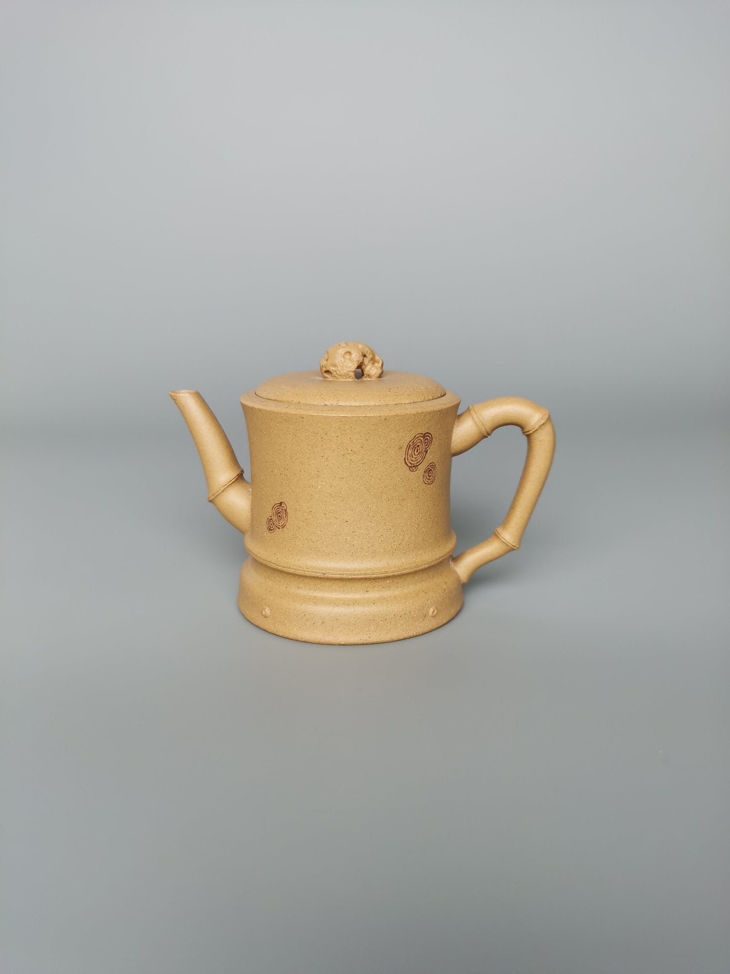 Siyutao teapot stone bamboo full handcrafted 110ml - SiYuTao Teapot