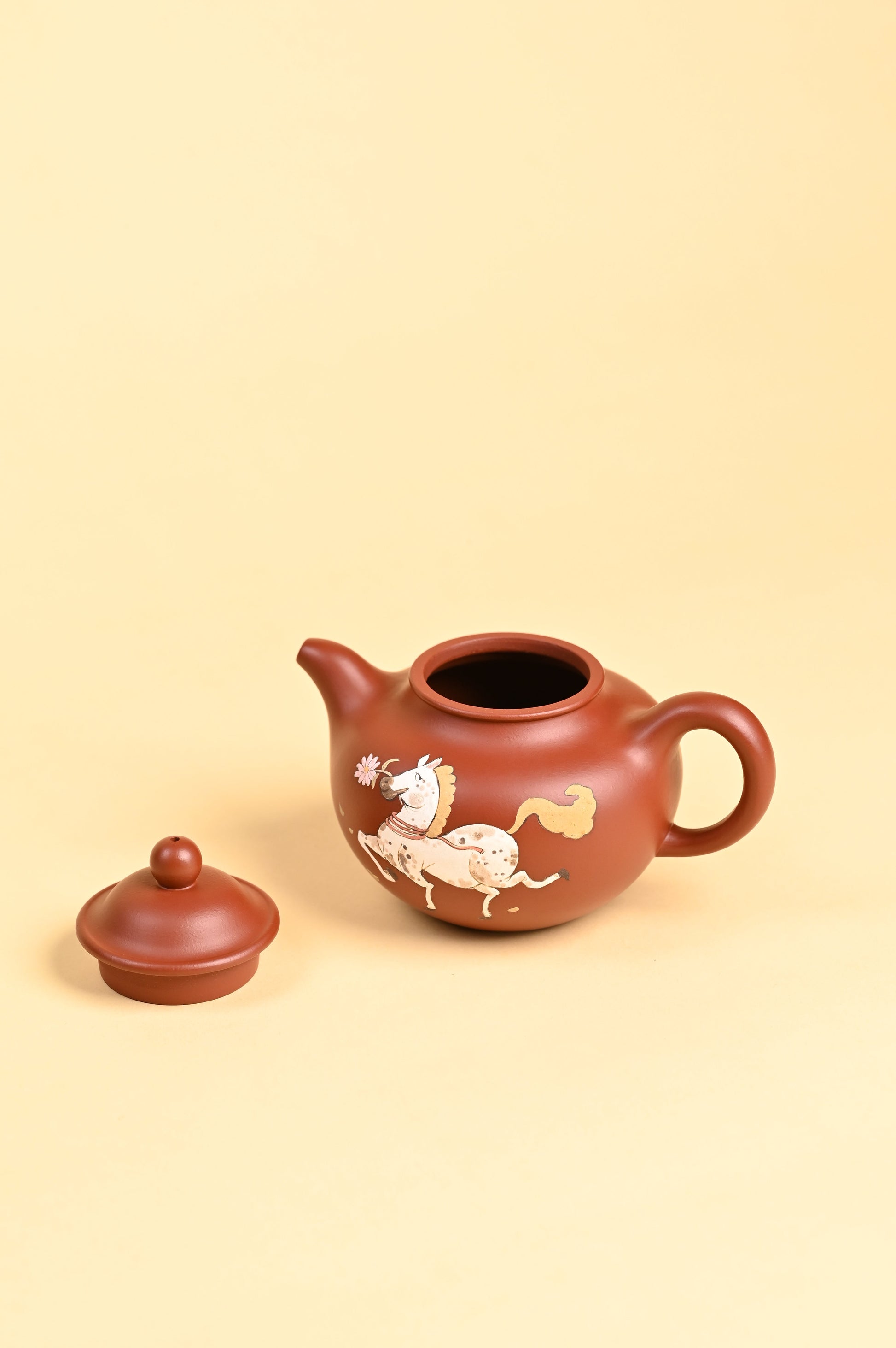 Siyutao teapot the horse full handcrafted 245ml - SiYuTao Teapot