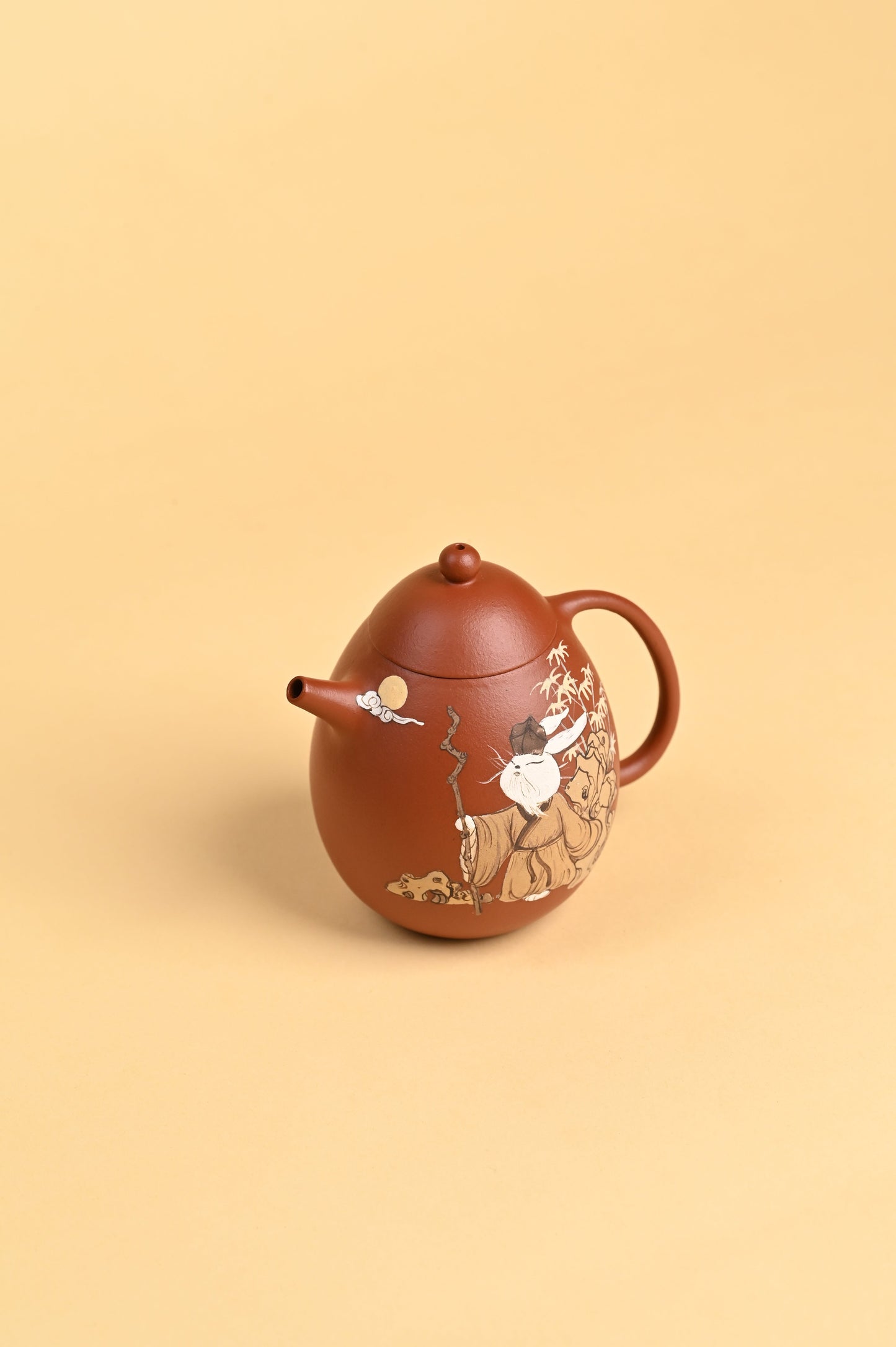 Siyutao the rabbit 180ml full handcraft yixing teapot - SiYuTao Teapot