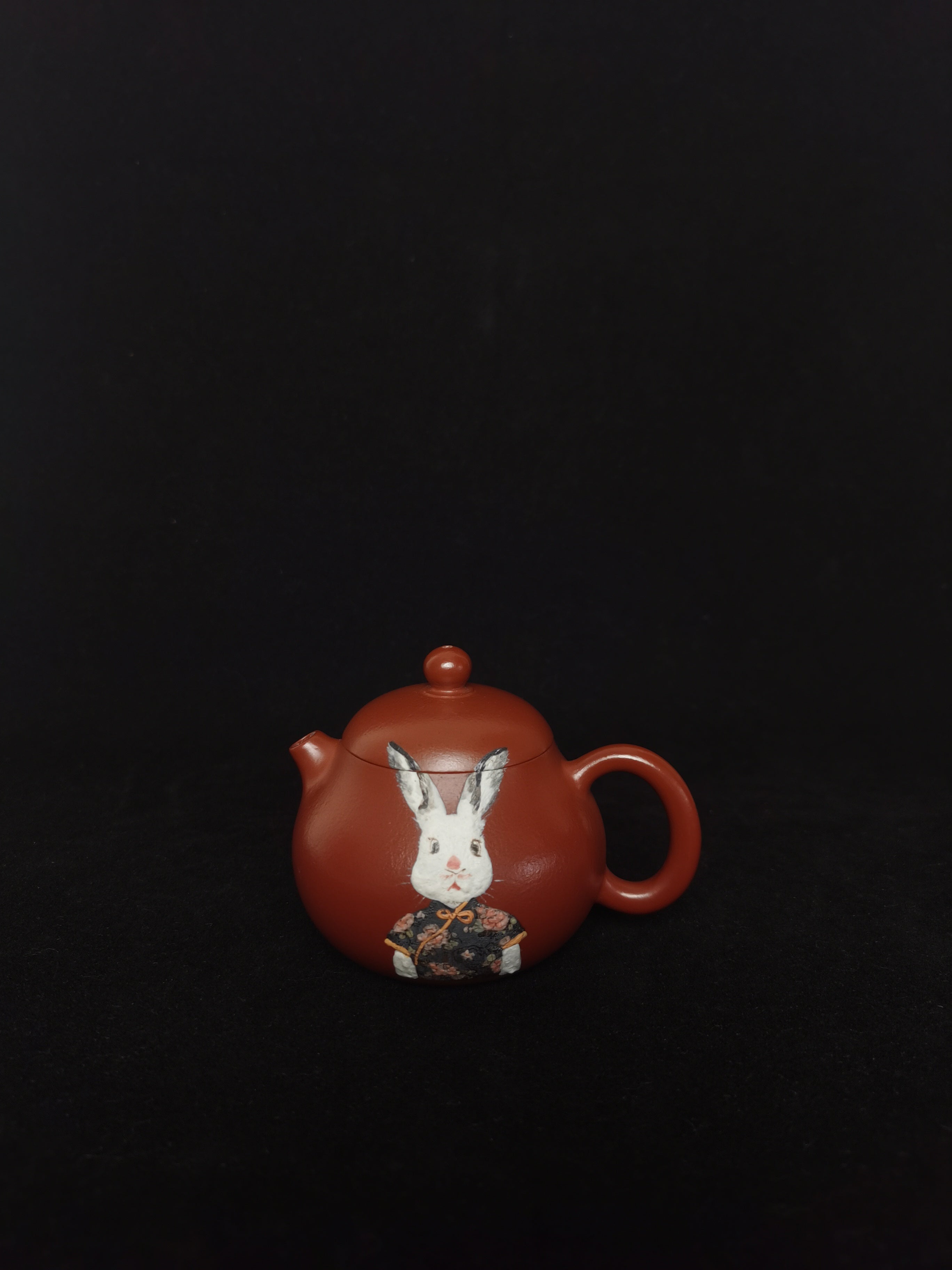 Siyutao Yixing Teapot, The Wen Dan ,Good Yixing Zisha XiaoMeiYao Zhu Ni,Good Clay,100ml,Full handmade,Full Handpainted & Aged 23 Years - SiYuTao Teapot