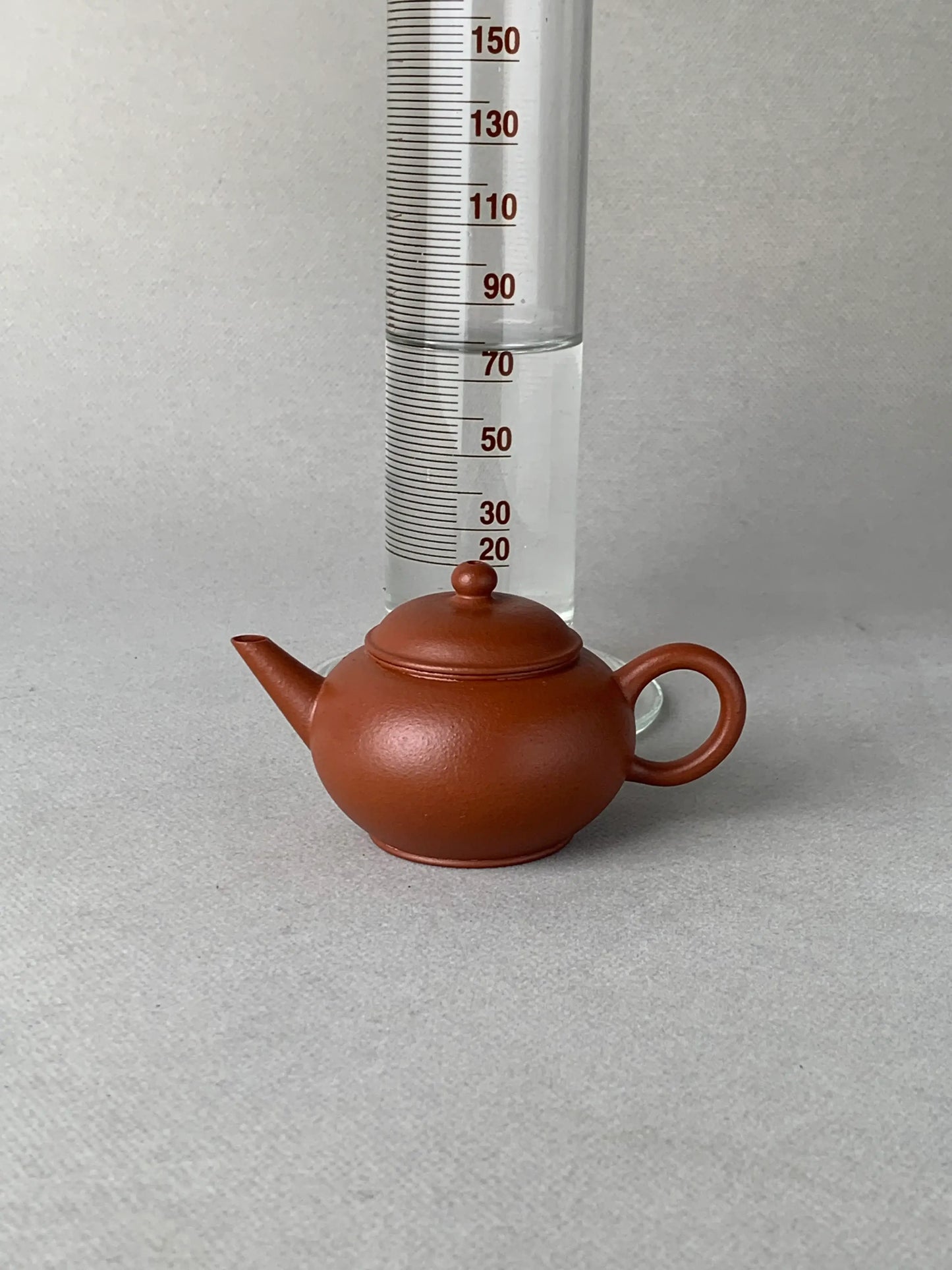 the capacity of the small yixing teapot is 80ml