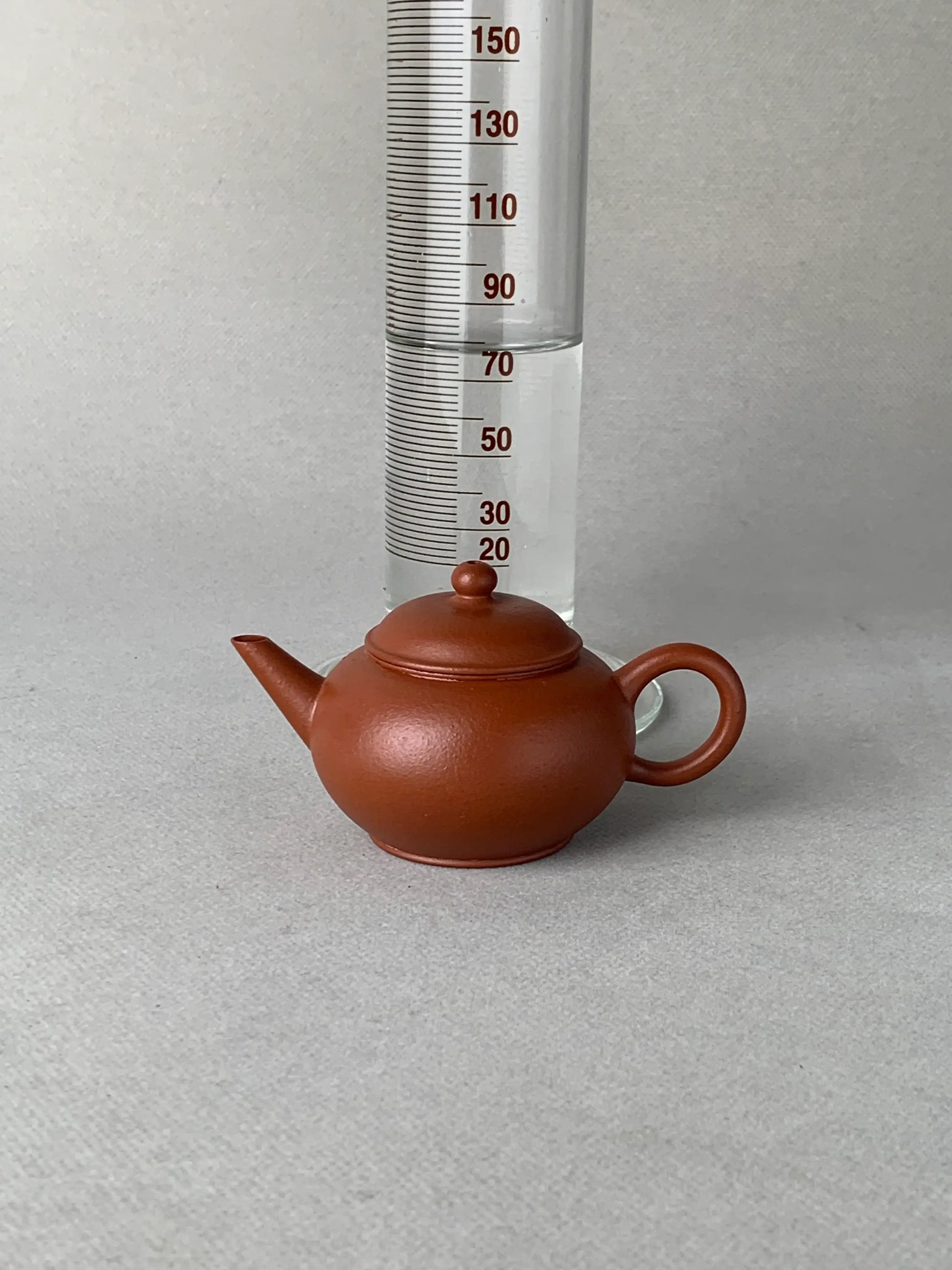 the capacity of the small yixing teapot is 80ml
