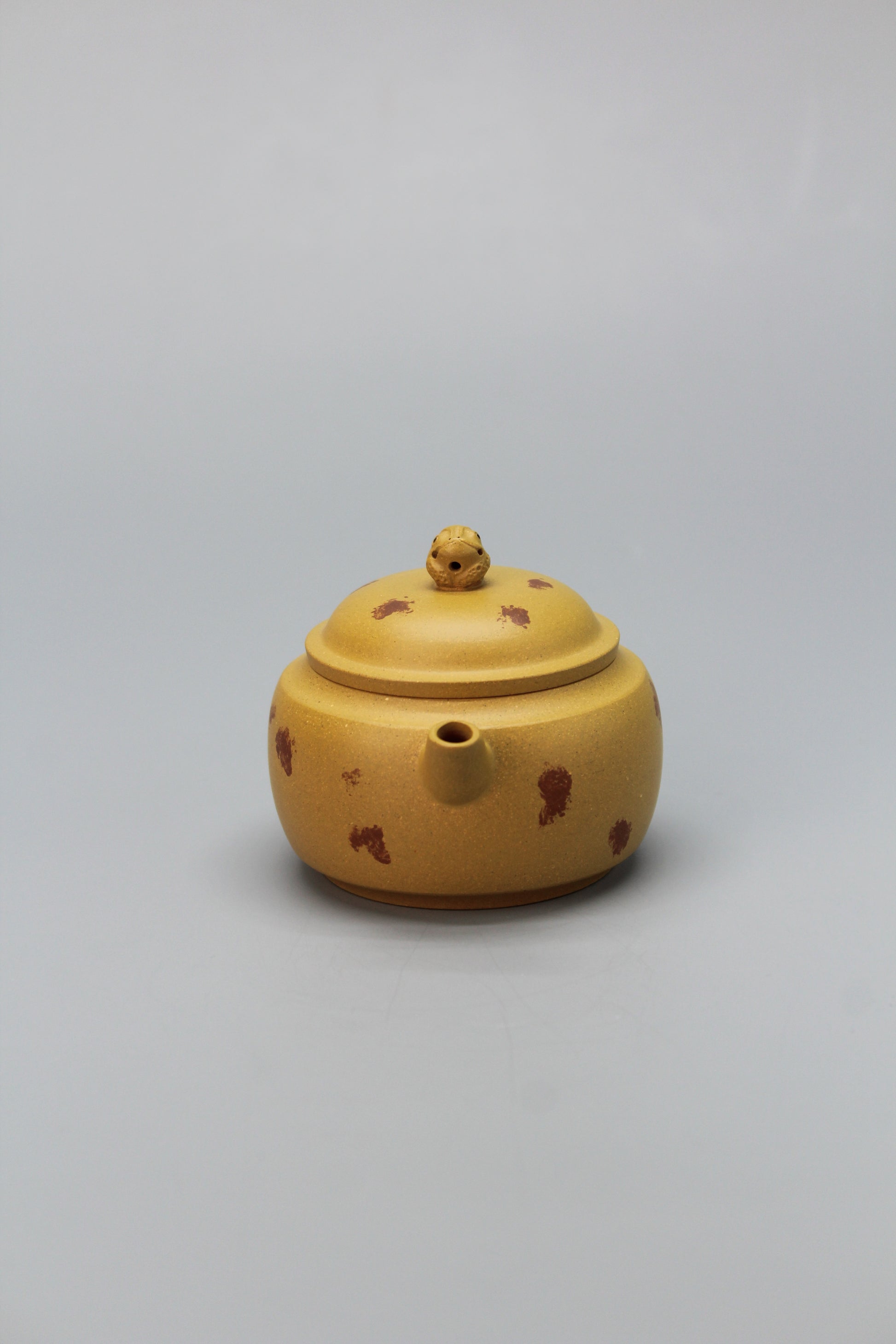 A cute small teapot for one mouth