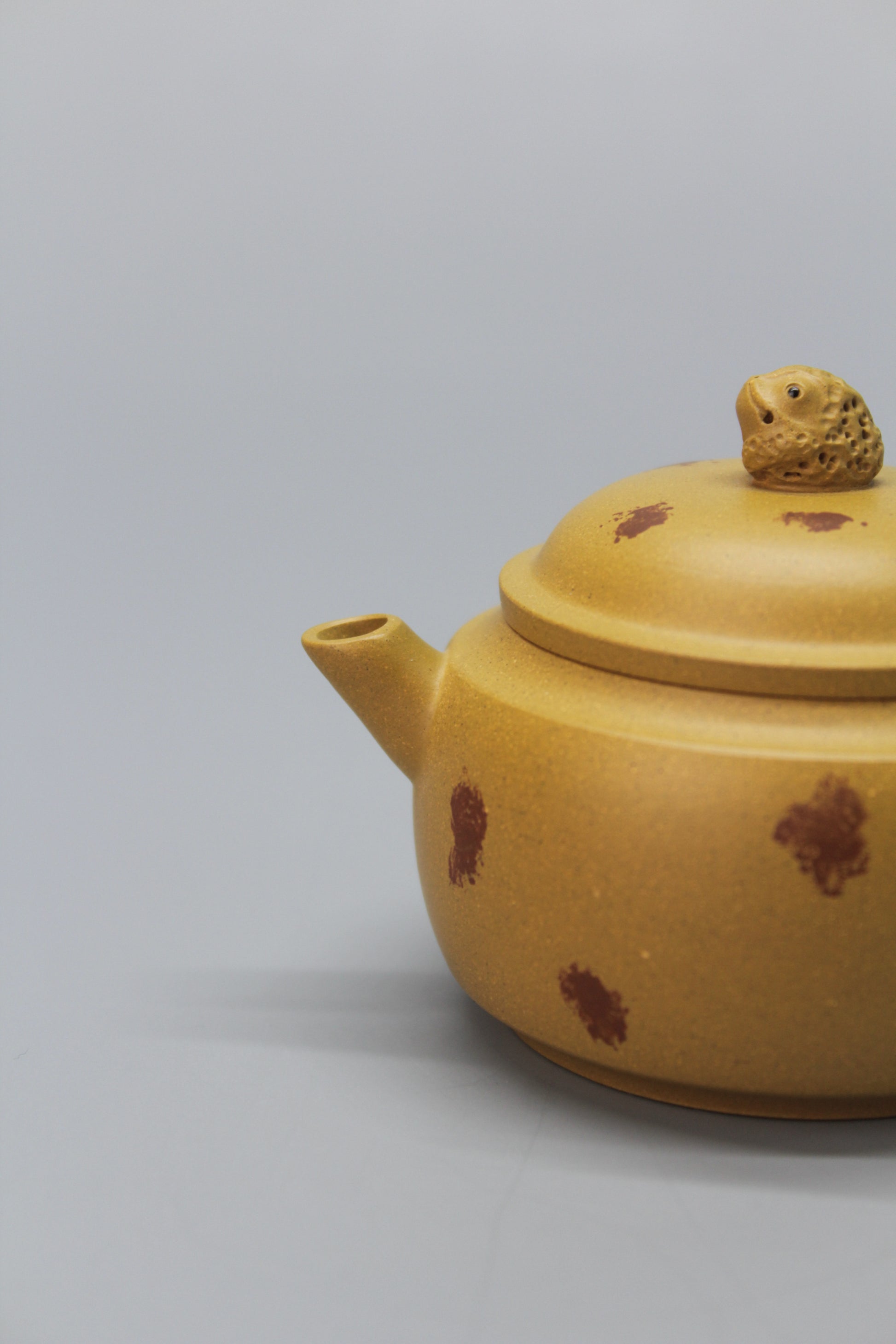 A cute small teapot for one mouth