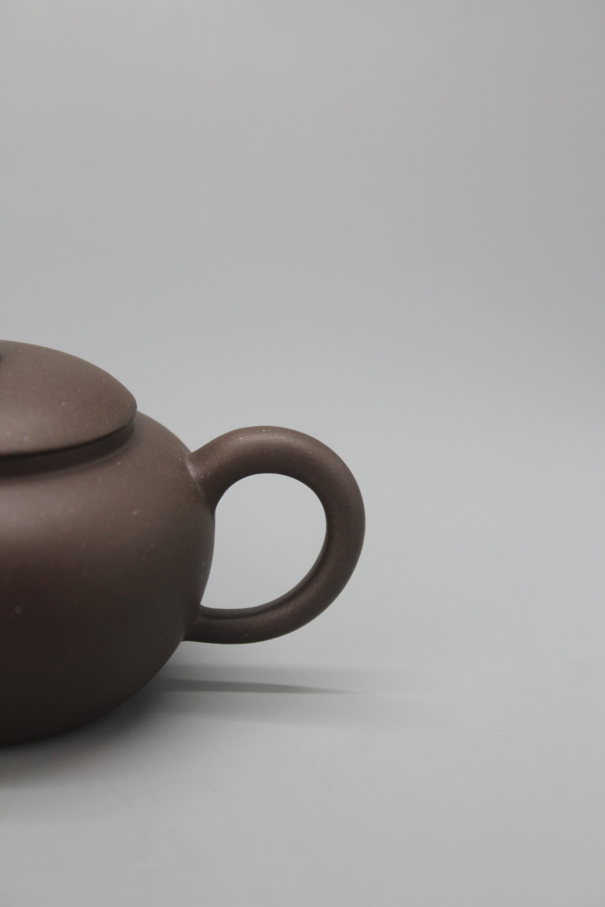 Small teapot handmade handle