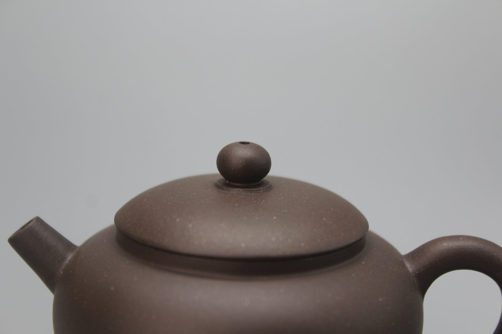Small teapot handmade lid