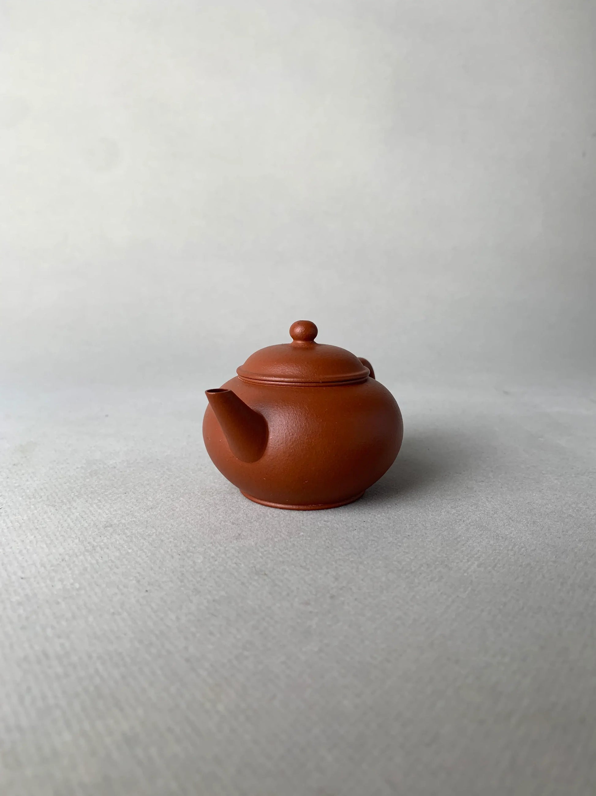 the right view of the small yixing teapot