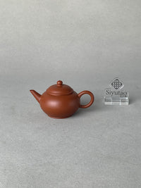 small yixing teapot handmade with zhu ni for solo gongfutea