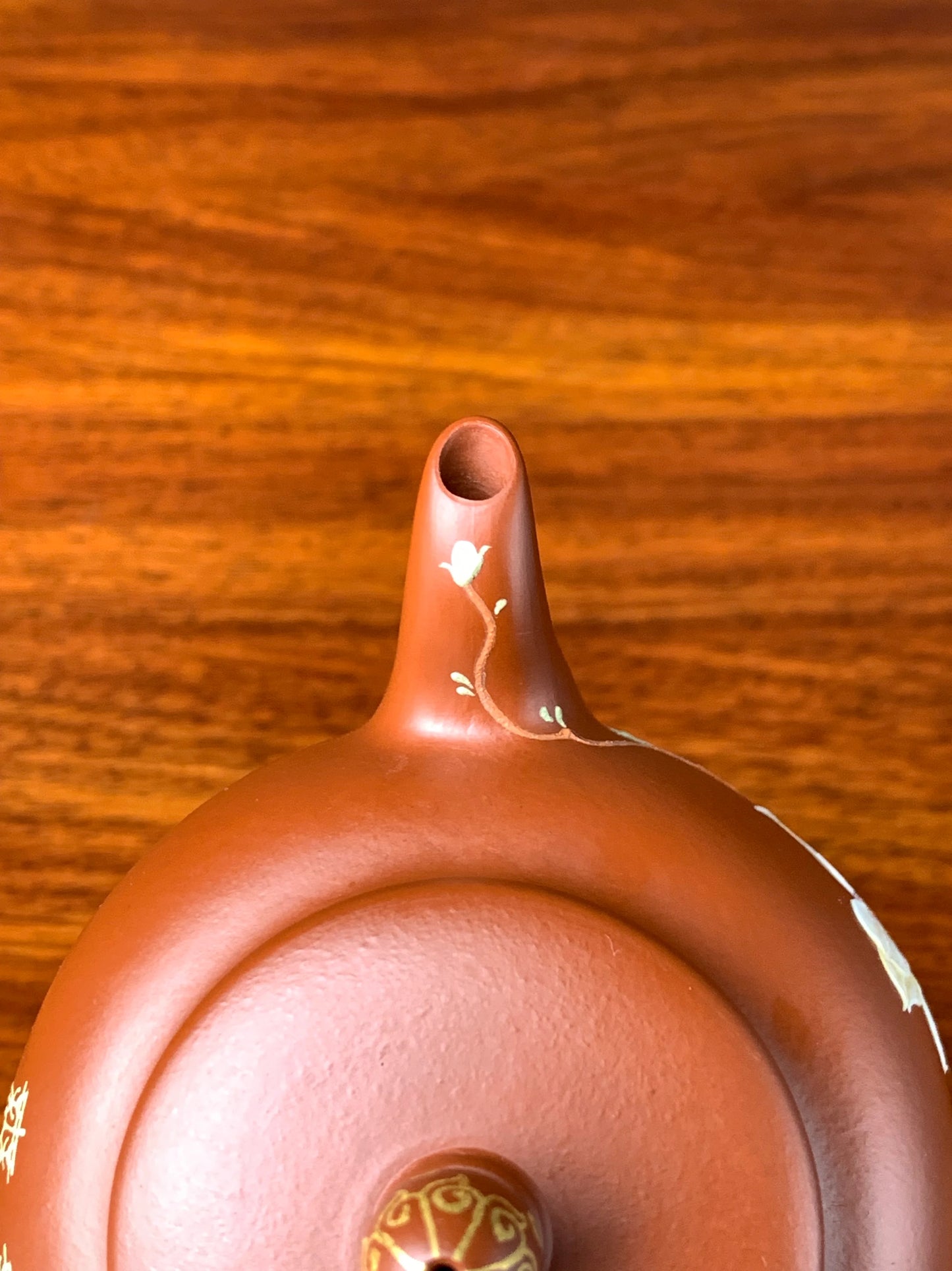 Artwork teapot Magnolia 250ml fully handmade