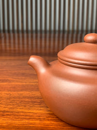 the spout of the handmade yixing teapot