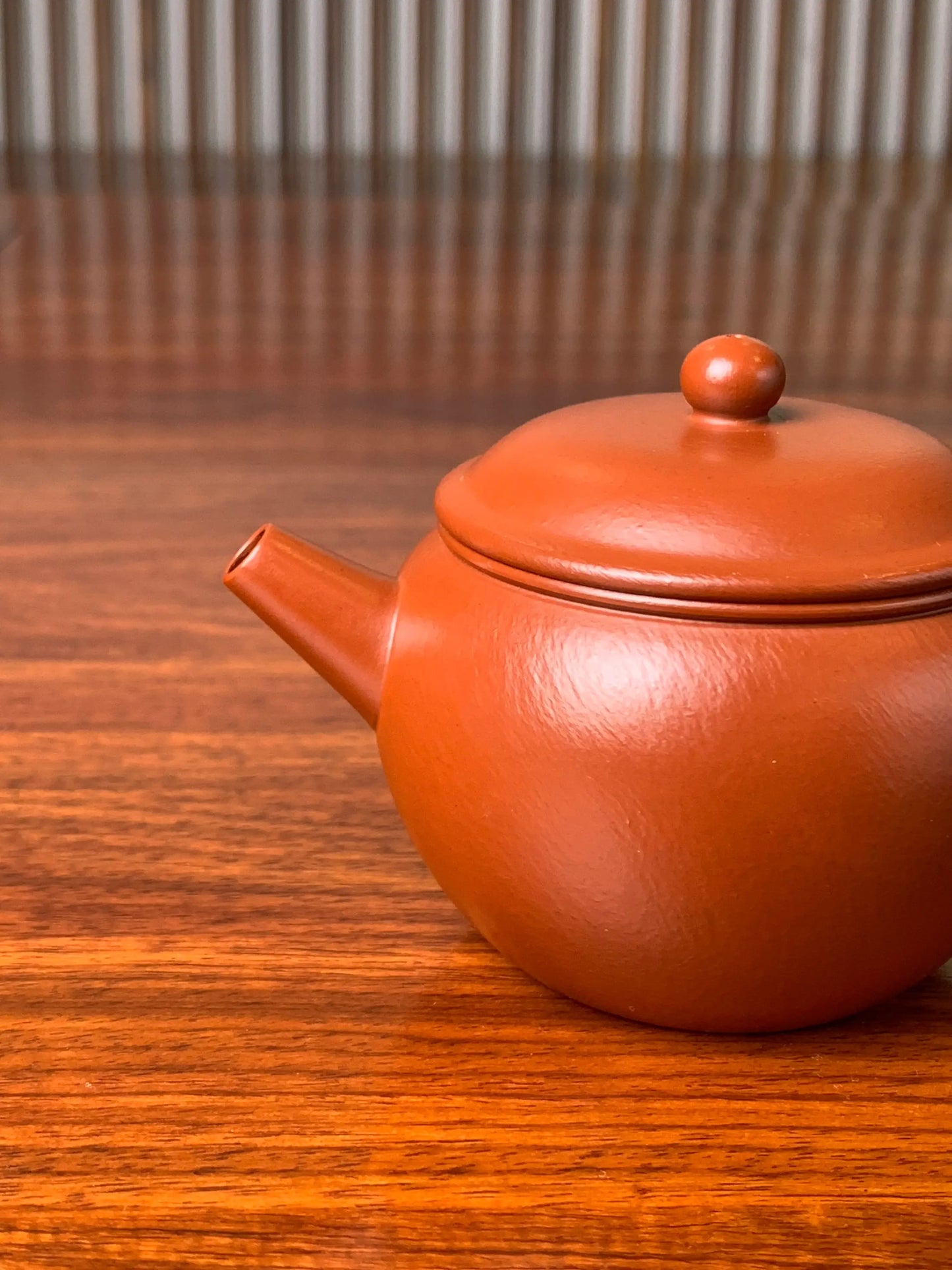 the spout of the collectible teapot 