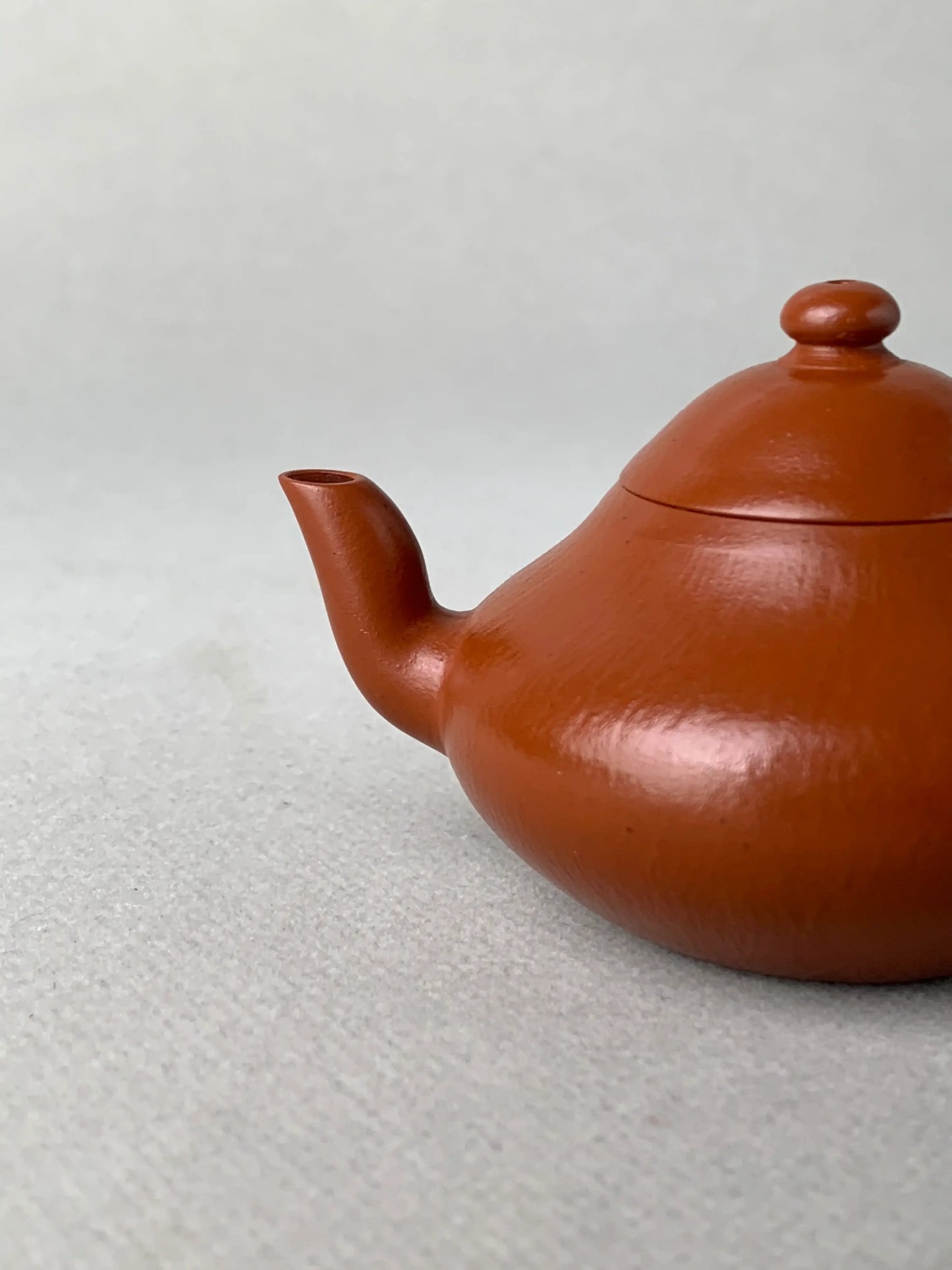 the spout of the authentic yixing teapot