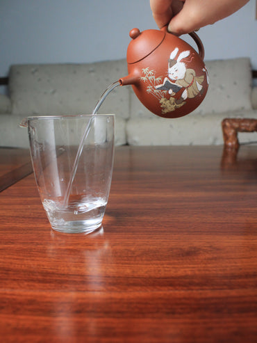 Pour of the teapot artwork named rabbit