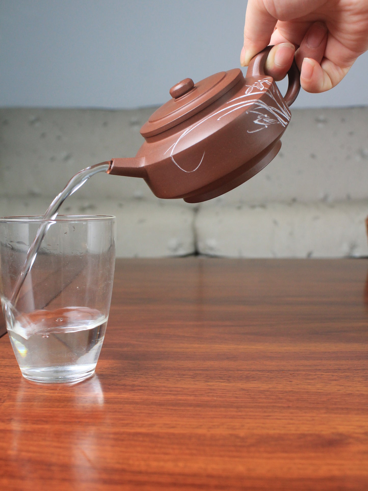 Pour of the teapot artwork