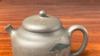 the detail of the teapot artwork from zisha art gallery