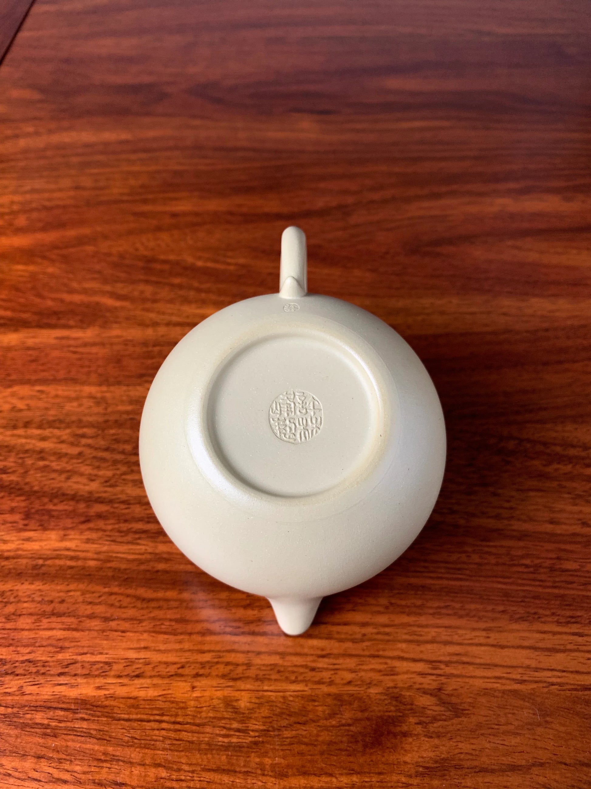 the teapot bottom of the teapot