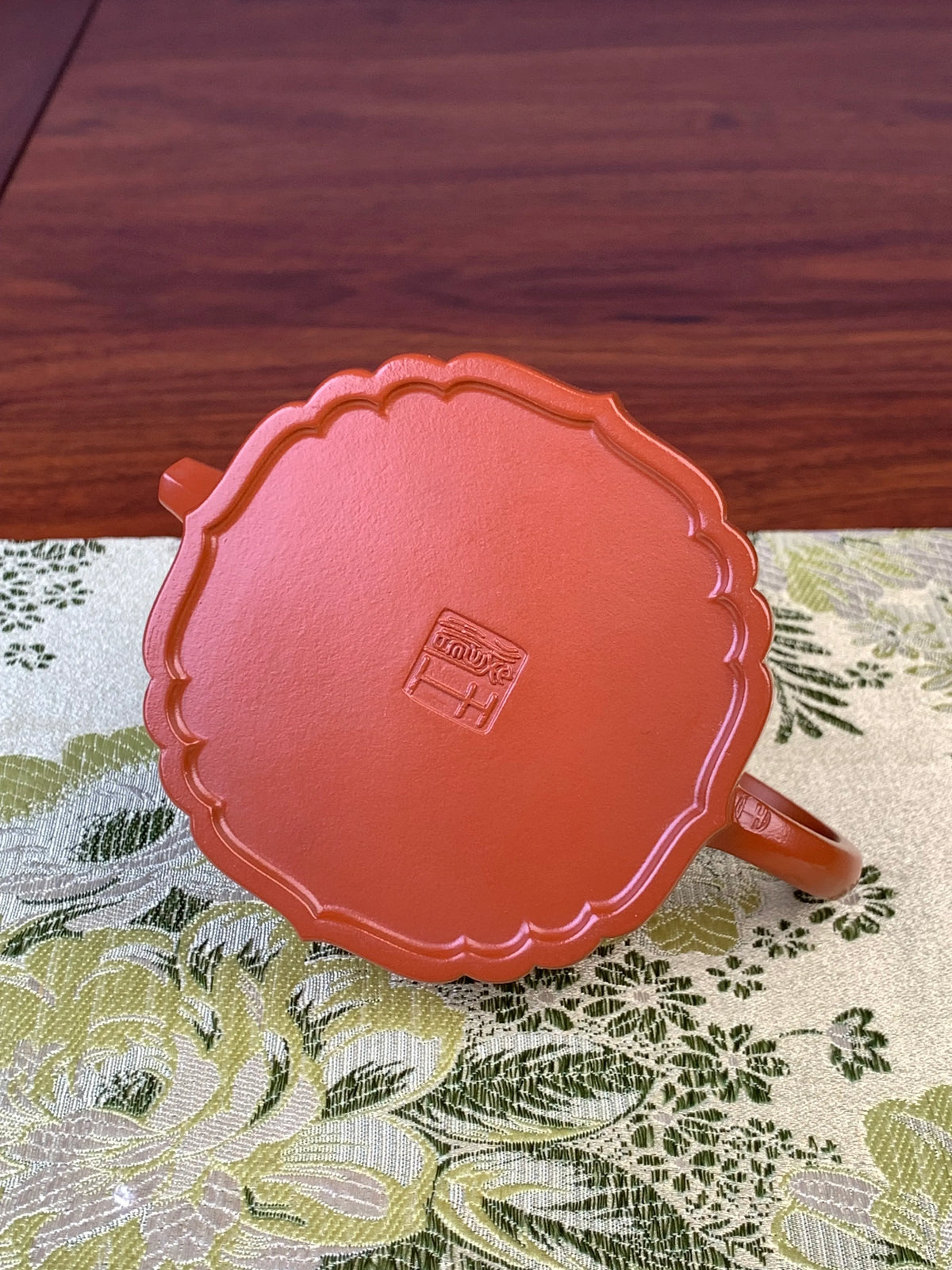 the teapot bottom of the yixing zisha clay teapot