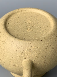 This is the seal and details on the bottom of the Yixing teapot